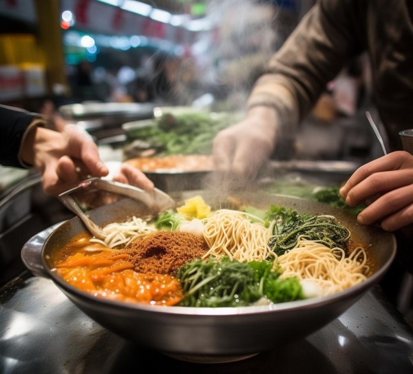 美食城档口买面，藏在烟火气里的一碗好面秘籍