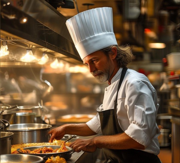 食堂厨师长的职业道德，责任与温度的守护者