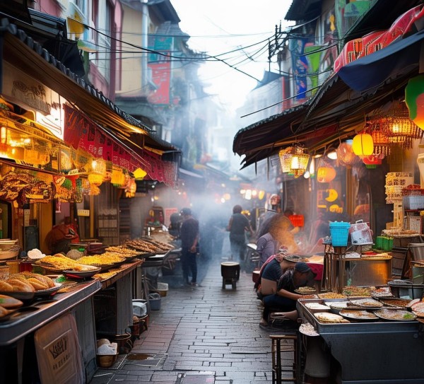 忠义特色小吃一条街，烟火气里的文化传承，舌尖上的味蕾盛宴